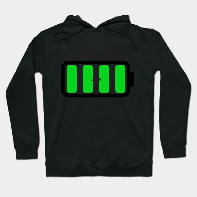 The Kid High Energy Funny Battery Hoodie by MidnightSky07